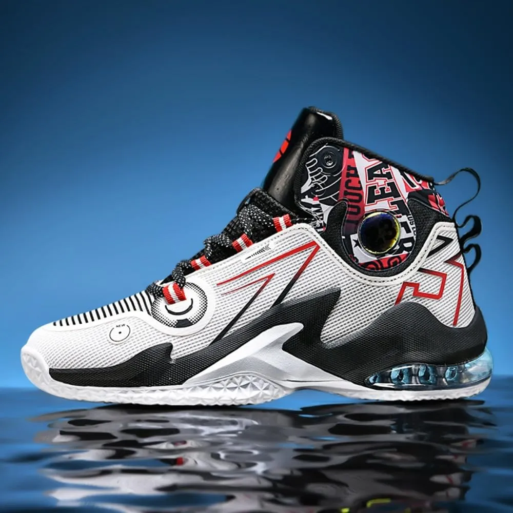 Men's Casual Breathable Trend Sports Basketball Sneakers Running Shoes