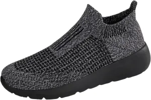 Men's City Streetwear Shoes Breathable Mesh High Top Lightweight Comfort for Daily Commuting & Casual Outings Mens Casual Slip On Cushion Walking Shoe Indoor Outdoor Workout Sneaker