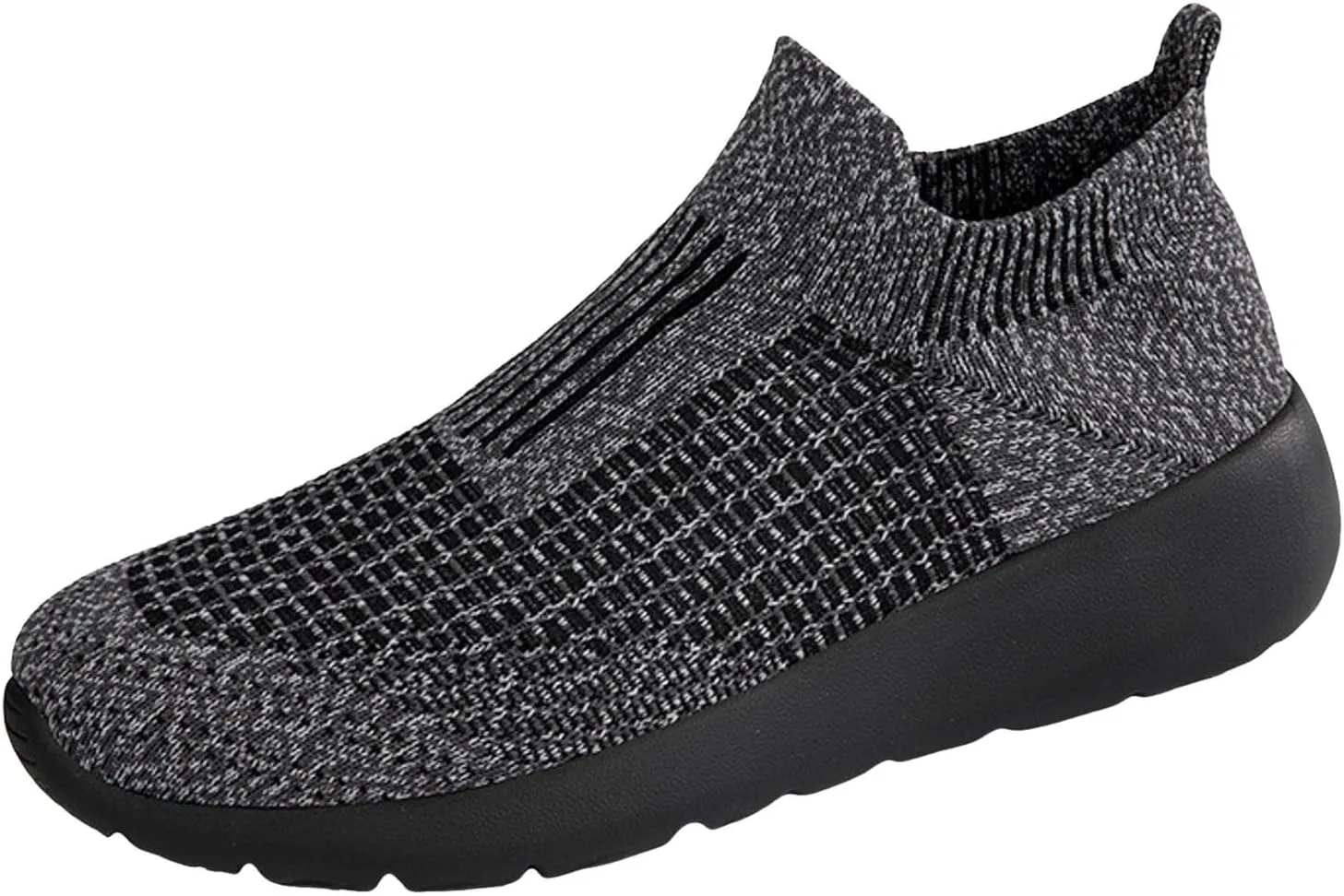 Men's City Streetwear Shoes Breathable Mesh High Top Lightweight Comfort for Daily Commuting & Casual Outings Mens Casual Slip On Cushion Walking Shoe Indoor Outdoor Workout Sneaker