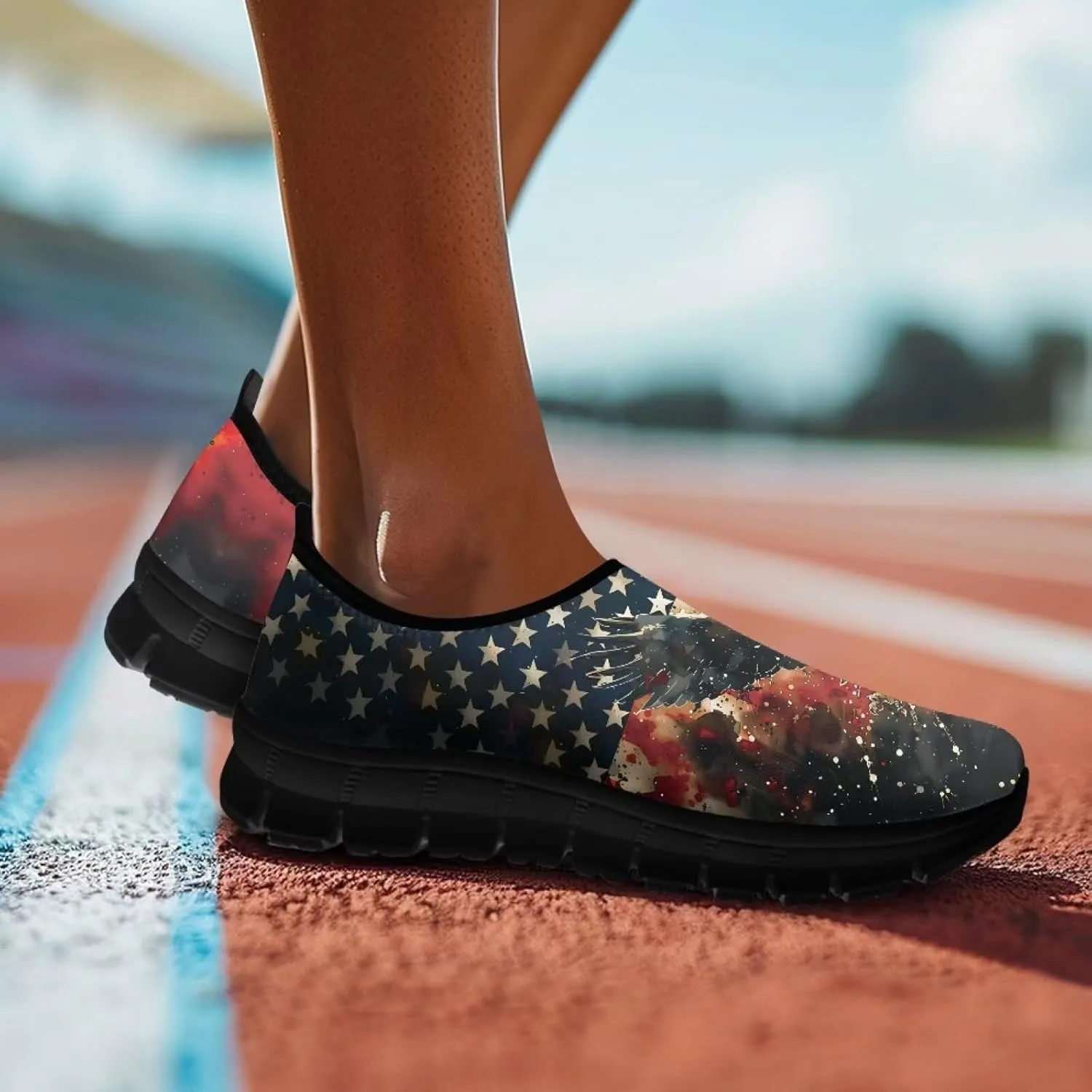Mens Slip on Flat Shoes Casual Sneakers with Comfortable Insole, Breathable Sports Shoes Loafers Shoes for Men
