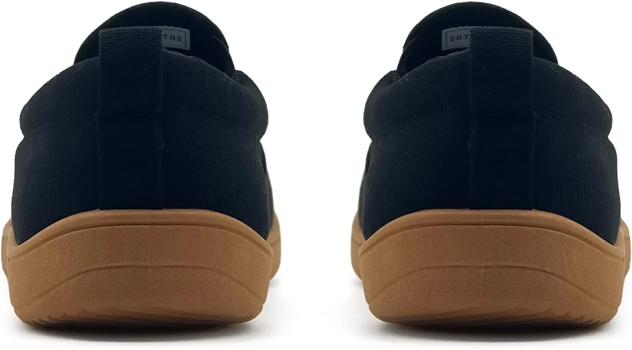 Mens Slip-on Shoes Loafers Casual Walking Shoes Hands Free Canvas Fashion Sneakers