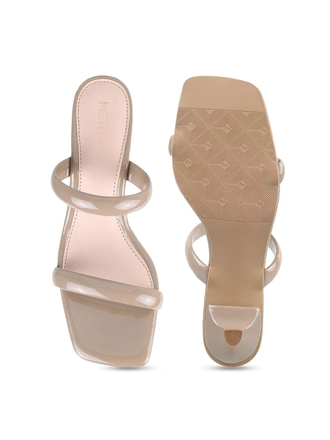 Metro Open Back Kitten Heels