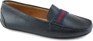 MJNY Womens Casual Comfortable Genuine Leather Lightweight Driving Moccasins Classic Fashion Webstrap Slip On Ladies Driving Loafer Flat Shoes