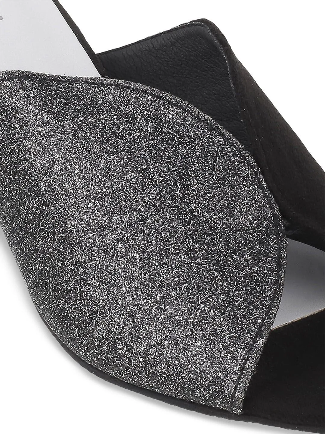 Mochi Black Block Mules