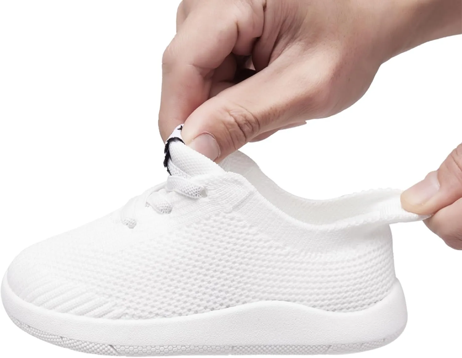 MORENDL Toddler Wide Toe Box Barefoot Shoes Baby First Walking Shoes Boys Girls Non-Slip Zero Drop Minimalist Sneakers
