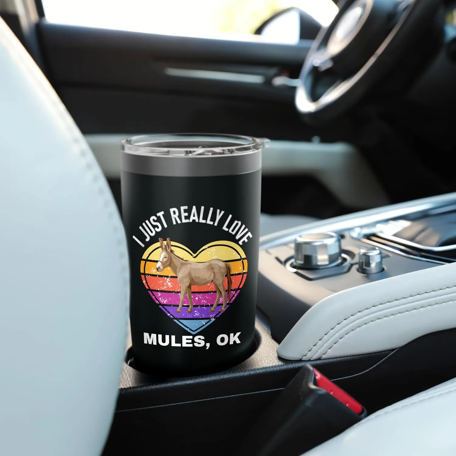 Mule Vintage I Just Really Love Mule Ok ? Mules Lovers Stainless Steel Insulated Tumbler