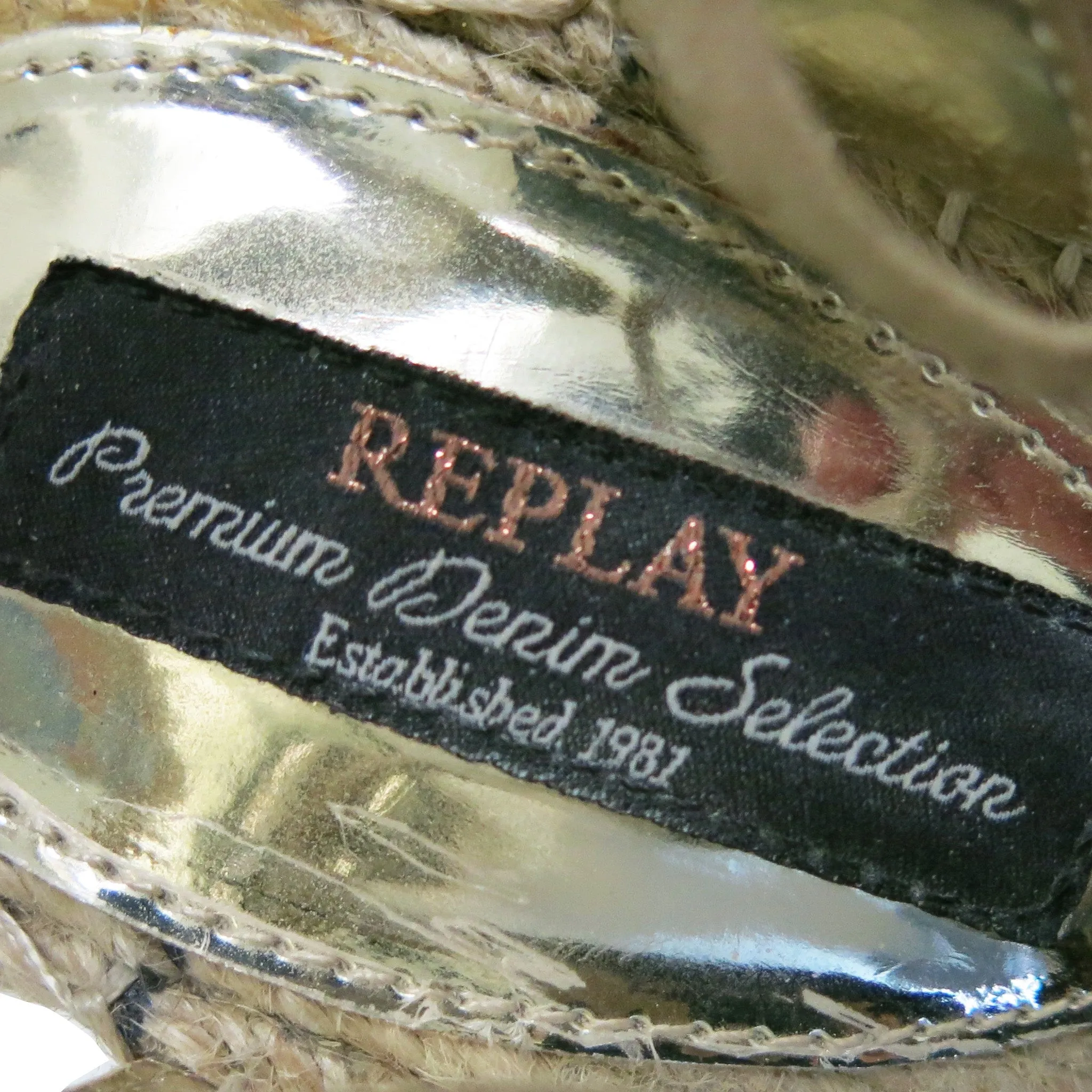 Multi-coloured Replay Espadrilles