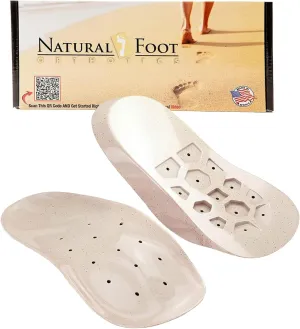 Natural Foot Orthotics. Podiatrist Designed for High Arches. Recommended for Plantar Fasciitis, Heel Spurs, Bunions, Neuromas, & Hammertoes. Made in USA. Original Stabilizer Arch Support Shoe Insoles