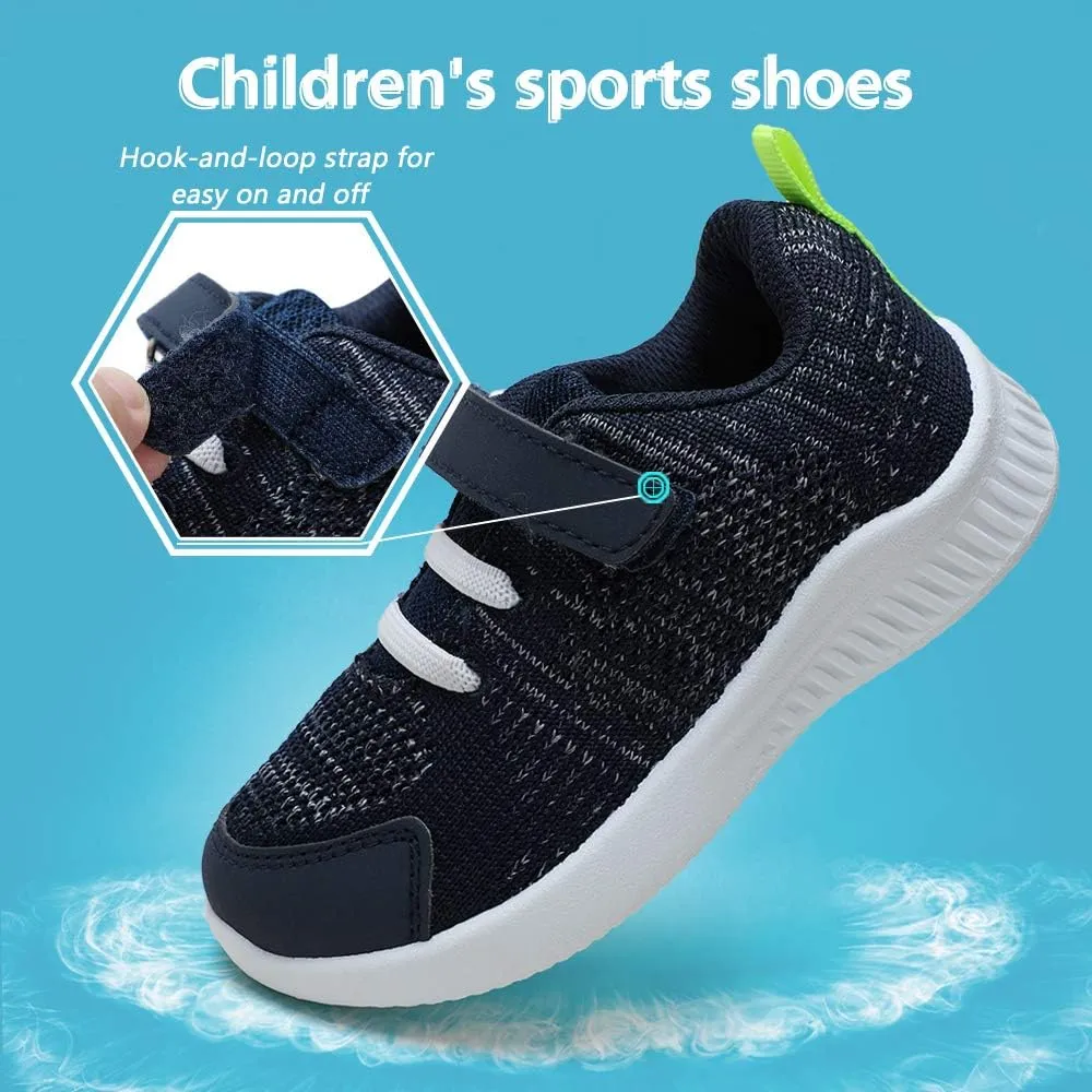 nerteo Toddler/Little Kid Boys Girls Shoes Running/Walking Sports Sneakers