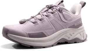 NORTIV 8 Women's Lightweight Hiking Shoes Quick Laces Outdoor Fashion Sneakers