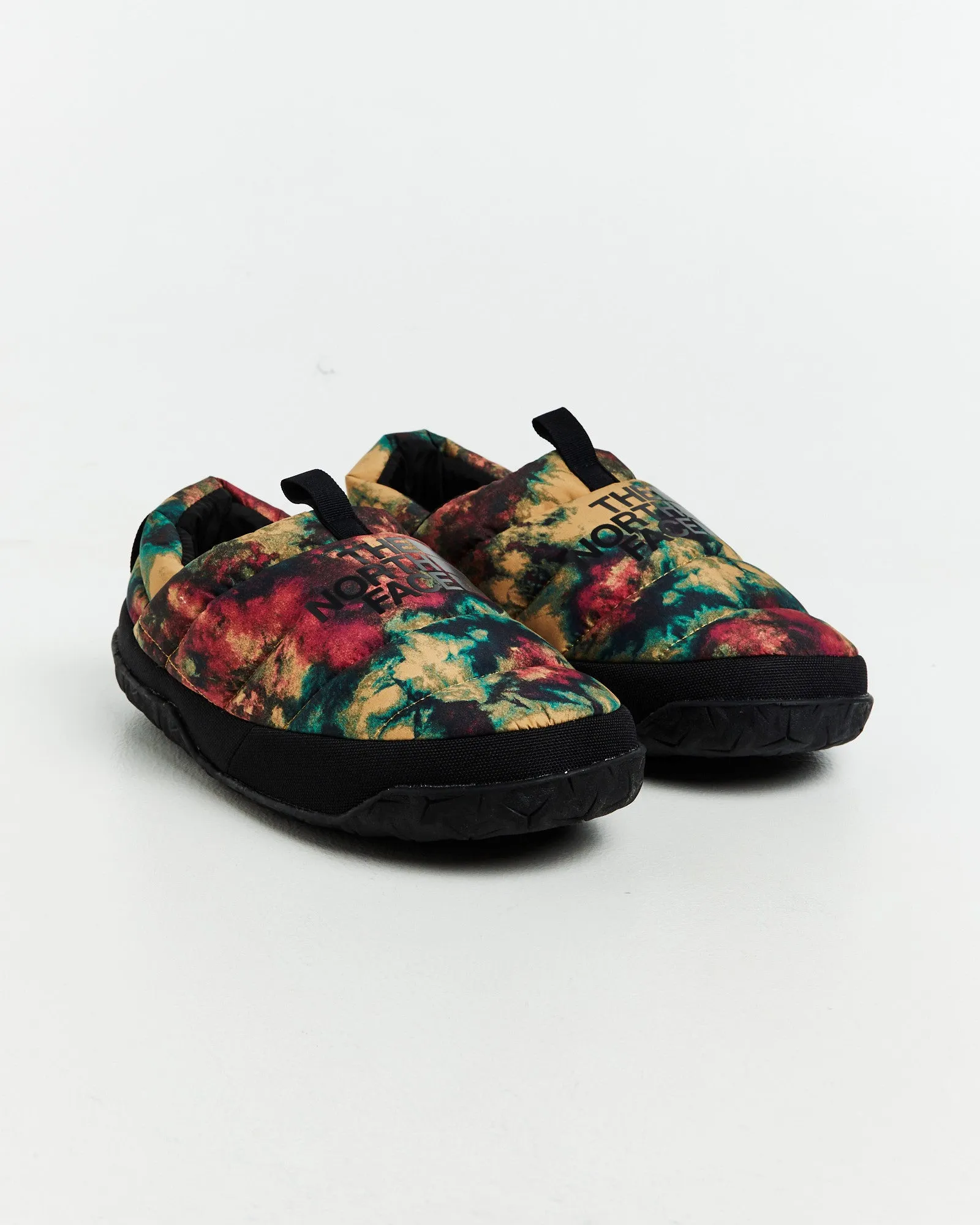 Nuptse Mules Tan/Icedye/Black Multi