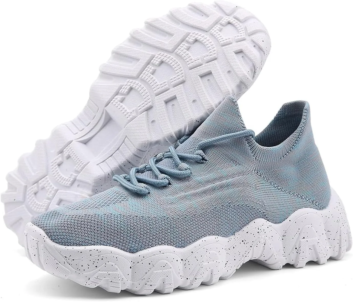 Nurse Babe Tennis Shoes Women, Ortho Pro Womens Classic Comfortable Breathable Knit Shoes for Nurses Women on Feet All Day