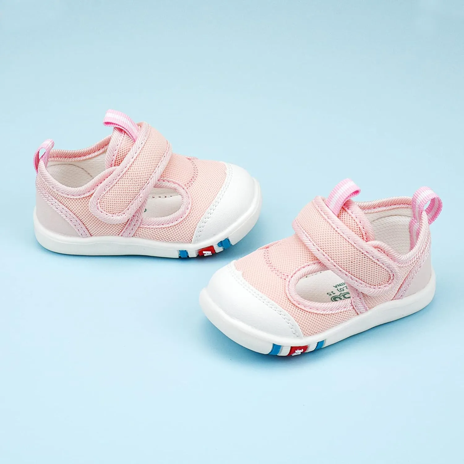 OAISNIT Baby Boy Girl Sandals Lightwight Breathable Summer Mesh Sneakers Non-Slip Toddler First Walking Shoes 6 12 18 24 Months