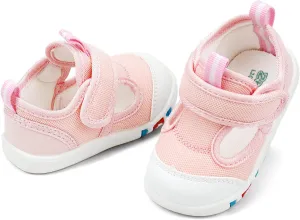 OAISNIT Baby Boy Girl Sandals Lightwight Breathable Summer Mesh Sneakers Non-Slip Toddler First Walking Shoes 6 12 18 24 Months
