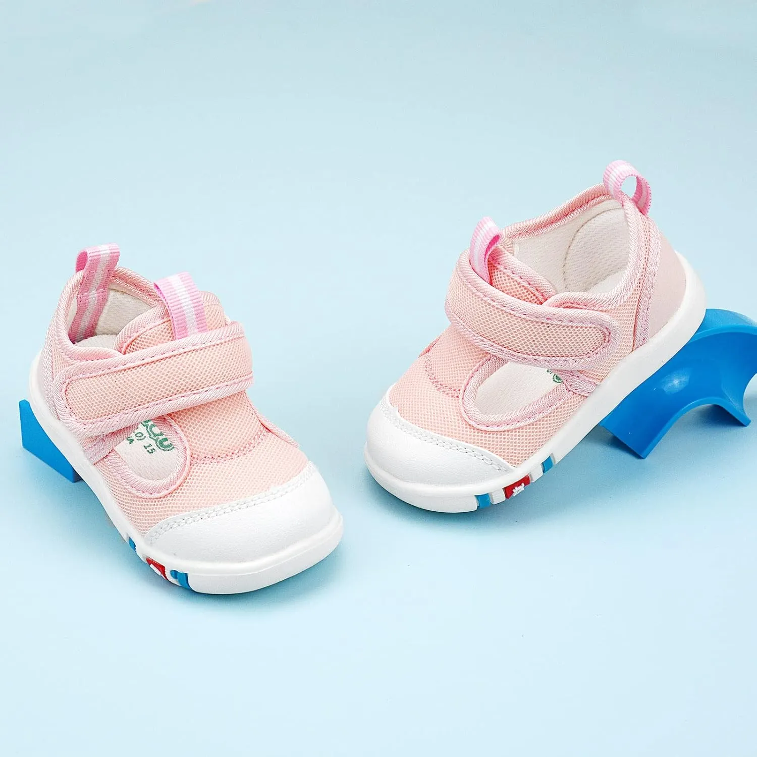 OAISNIT Baby Boy Girl Sandals Lightwight Breathable Summer Mesh Sneakers Non-Slip Toddler First Walking Shoes 6 12 18 24 Months