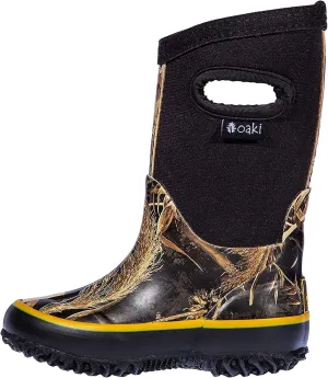 OAKI Kid's Neoprene Rain Boots, Snow Boots, Muck Boots