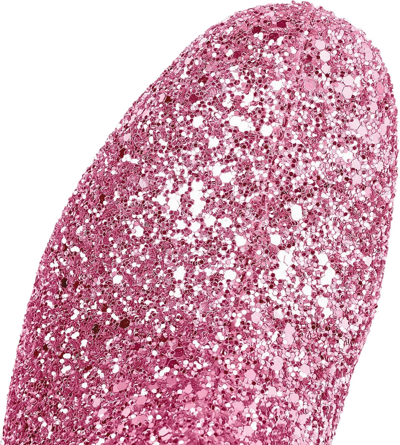 Parisuit Womens Sparkly Sequin Glitter Ankle Boots Round Square Toe Chunky Heeled Back Zip Booties