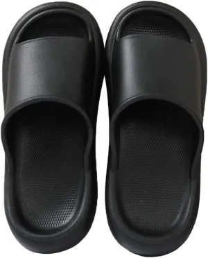 Pillow Slippers Cloud Slides for Men and Women Shower Platform Sandals House Slippers EVA Quick Dry Open Toe Spa Non-Slip Bedroom Bathroom Home Indoor and Outdoor Summer Sandals Slip On