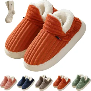 Pluffi Cozy Stylish Slipper Booties, Winter Fluffy House Shoes for Women & Men