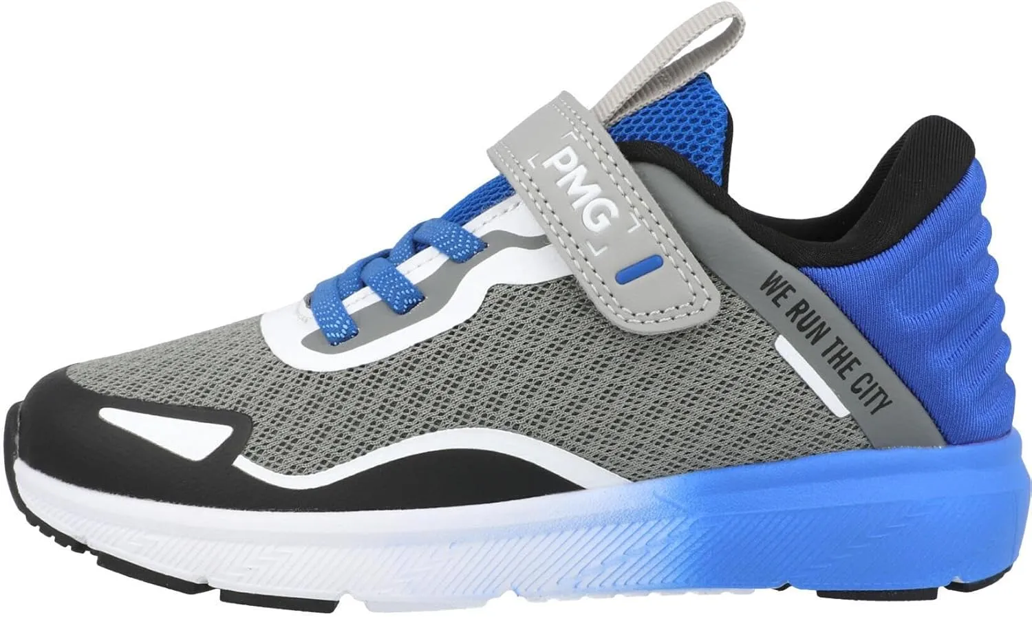 Primigi PNR Mesh Trainer Grey - Lightweight Breathable Sneakers with Removable Insole