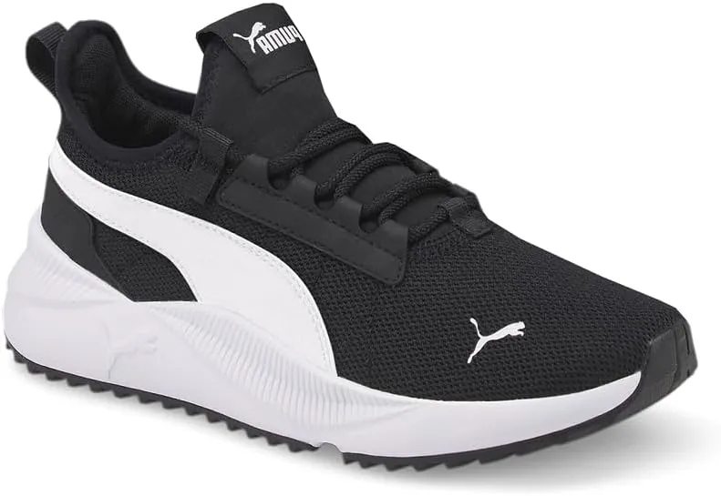 Puma Kids Boys Pacer Easy Street Lace Up Sneakers Shoes Casual - Black