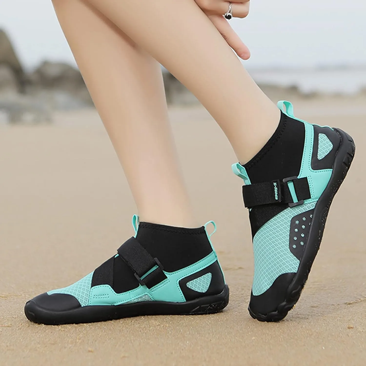 Quick Dry Water Shoes Womens Mens Barefoot Aqua Socks Beach Swim Pool Surf Hiking Kayaking Yoga Outdoor Sports Non Slip Footwear