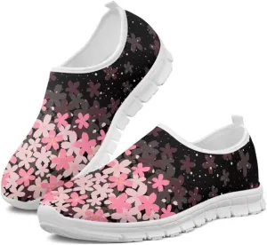 Quincy Ladies Slip On Casual Shoes Low-Cut Soft Sports Sneakers Comfortable Breathable Walking Running Shoes Women's Loafers