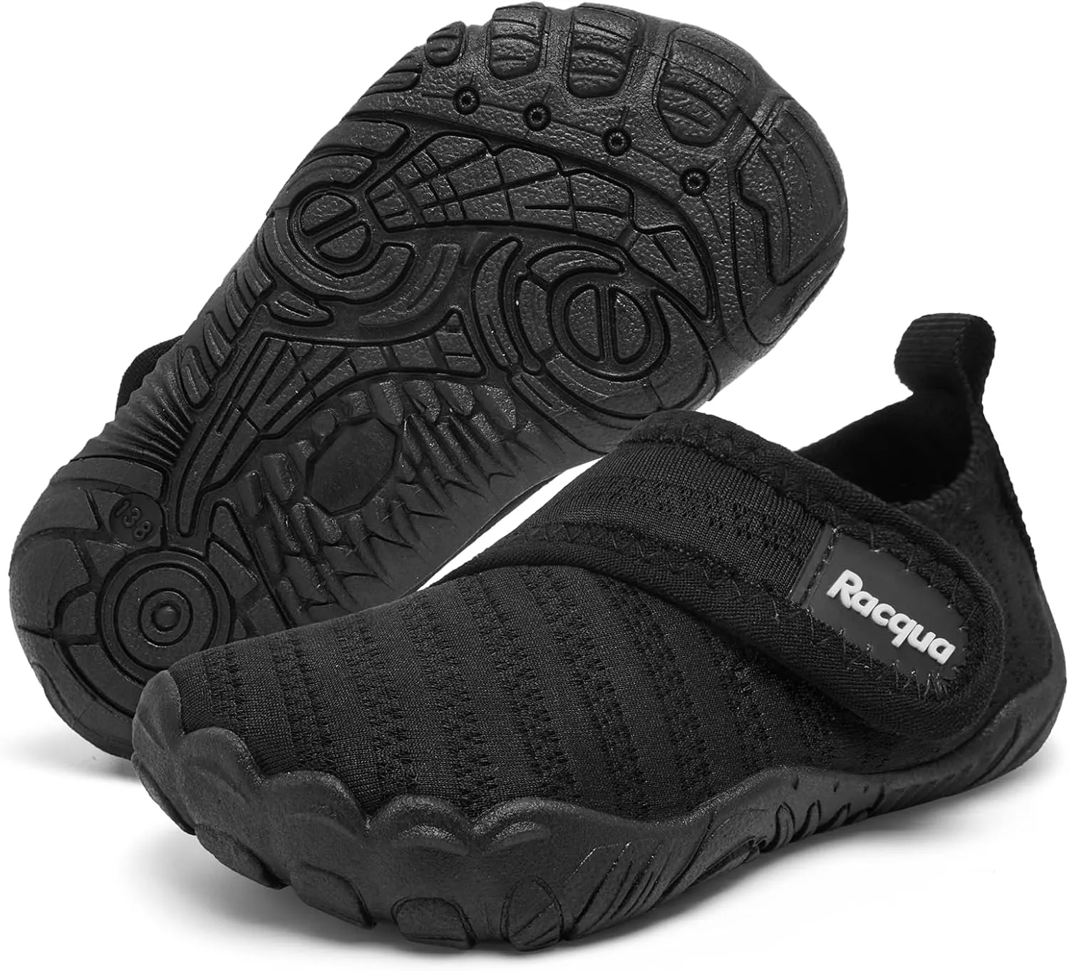 Racqua Toddler Boys Girls Baby Water Shoes Quick-Dry Lightweight Outdoor Sports Swim Shoes(Baby/Toddler)