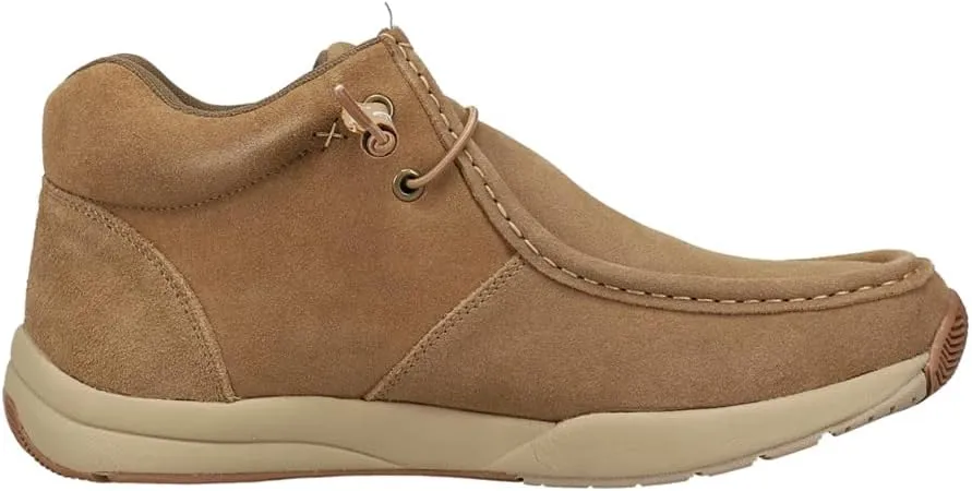 ROPER Mens Clearcut Moc Toe Chukka Casual Boots Ankle - Brown