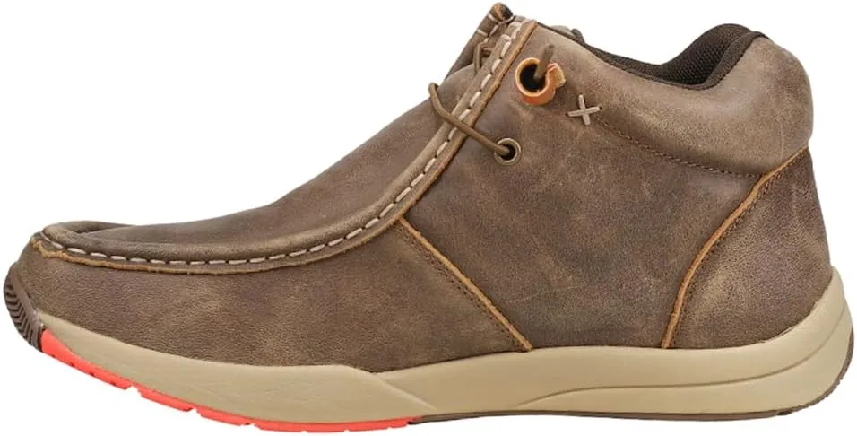 ROPER Mens Clearcut Moc Toe Chukka Casual Boots Ankle - Brown