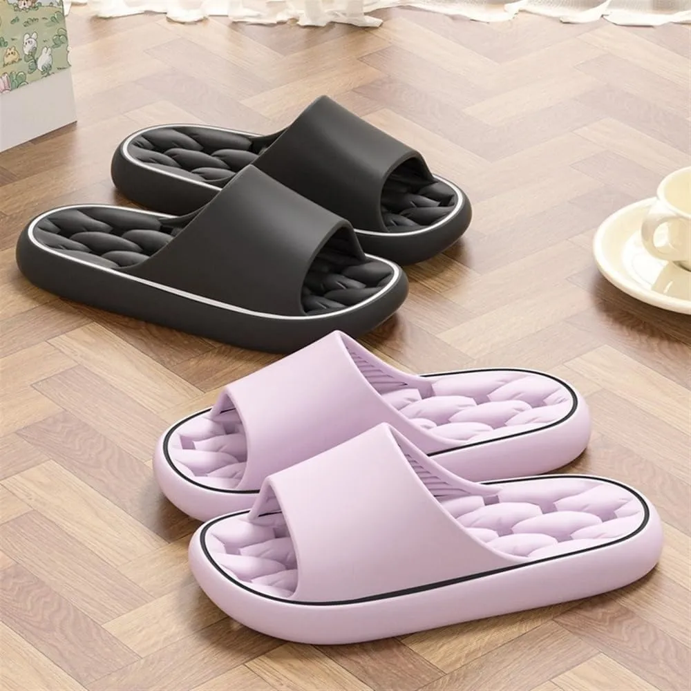Sandals, Indoor Outdoor Comfort Shower Men's and Women's Slippers with Drainage Holes Womens House Slippers