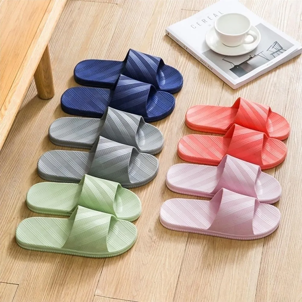 Sandals, Summer Home Shower Thick Bottom Men's and Women's Outdoor Slippers Womens House Slippers