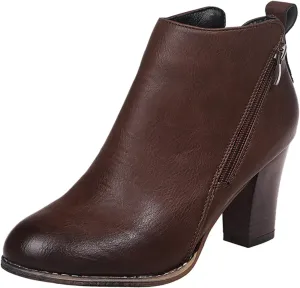 SBGMoSJ Womens Ankle Boots Low Heel Orthopedic Ankle Boots for Women Low Heel Comfort Womens Leather Ankle Boots Wide Width Wide Width Shoes for Women Mules Cowboy Boots for Women Booties Ankle
