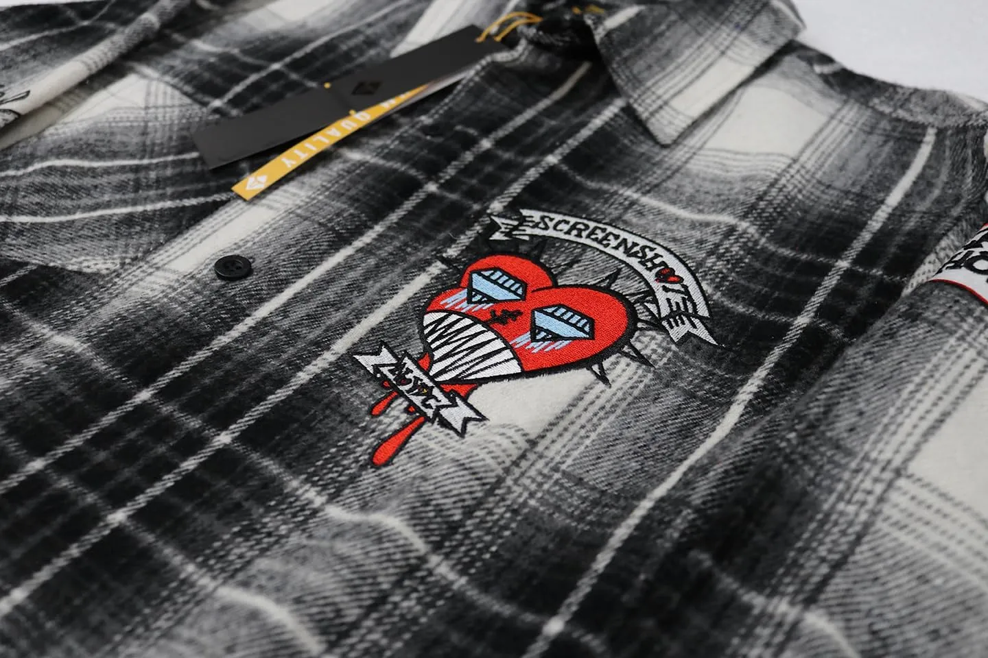 SCREENSHOT SHACKET 3202 Mens Casual Plaid Flannel Shacket Shirt Jacket Button Down Long Sleeve