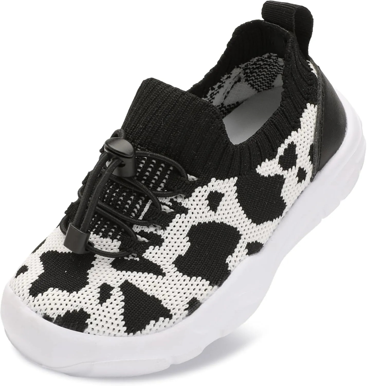 Scurtain Toddler Shoes Boys Girls Tennis Shoes Kids Barefoot Shoes Slip on Sneakers Breathable Walking Running Shoes