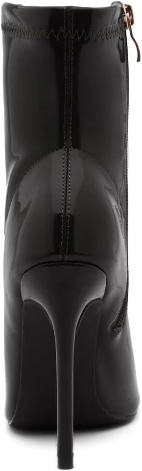 Shoe Land Chelsee Womens Peep Toe Ankle Booties Stiletto High Heel Dress Boots