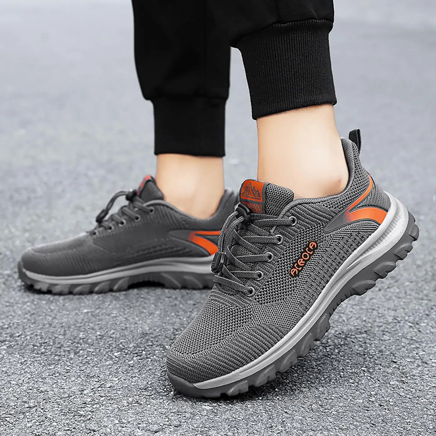 Shoes for Men Golf Walking Mountaineering Summer and Autumn Breathable Lightweight Street Shoes