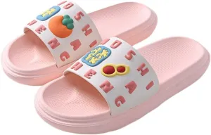 Shower Shoes Summer Women Indoor Home Slippers Bathroom Shower Shoes Non-Slip Anti-Odor Sandals Slippers Shower Slippers(Pink,40-41)