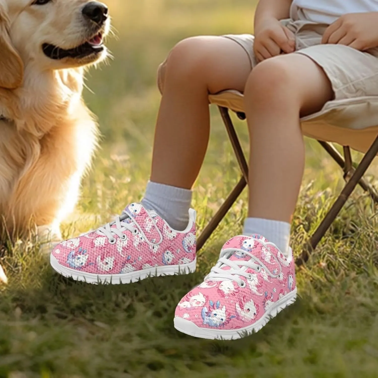 Showudesigns Kids Running Shoes for Girls Tennis School Shoes Boys Slip On Athletic Sneakers