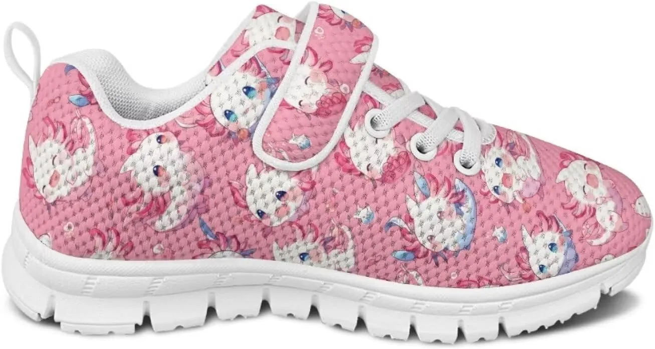 Showudesigns Kids Running Shoes for Girls Tennis School Shoes Boys Slip On Athletic Sneakers
