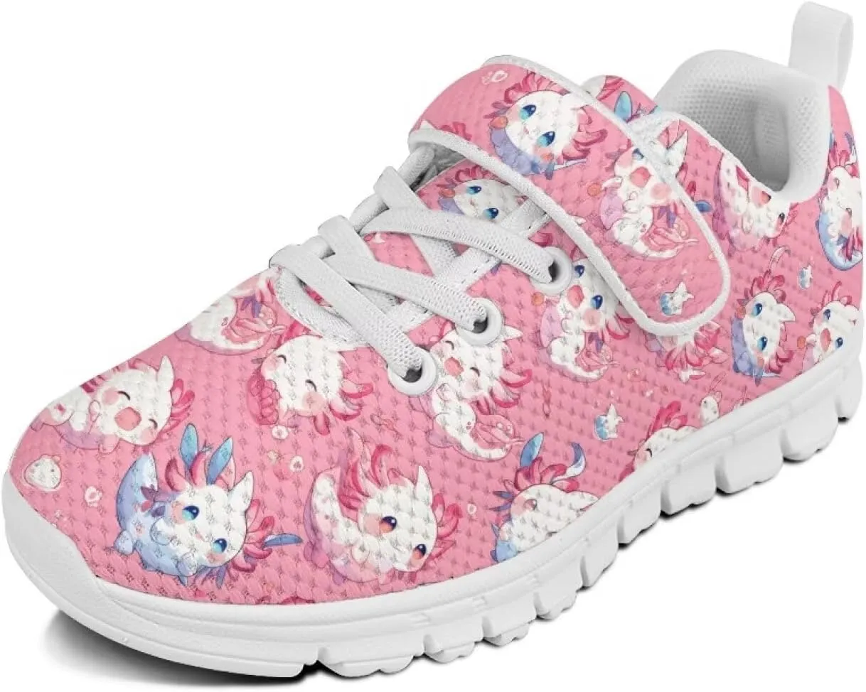 Showudesigns Kids Running Shoes for Girls Tennis School Shoes Boys Slip On Athletic Sneakers