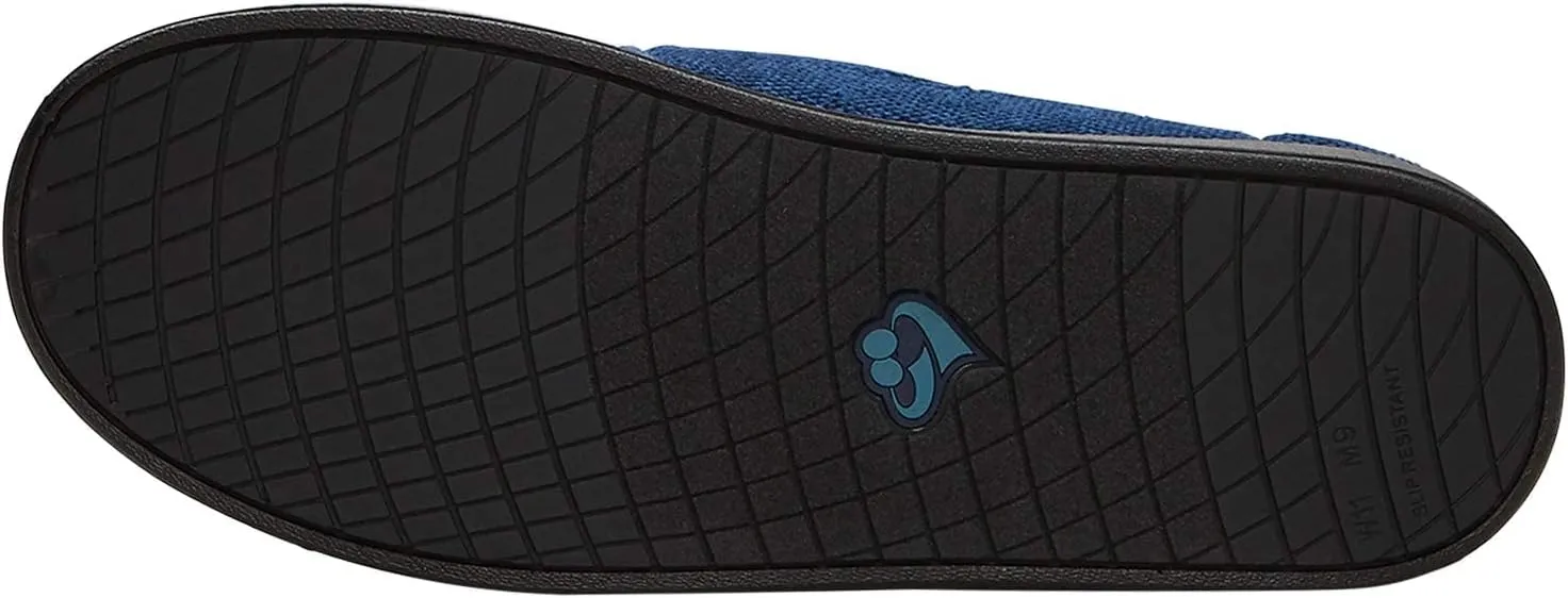 Silvert's Adaptive Clothing & Footwear Men’s Wide & Comfy Easy Closure Slippers for Seniors