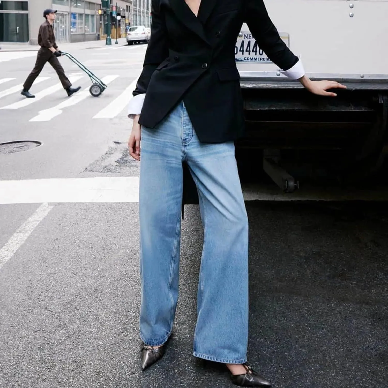 Slingback Heels for Women,Kitten Heels with Pointed Toe Stiletto Heel Sandals Ankle Buckle Strap Shoes