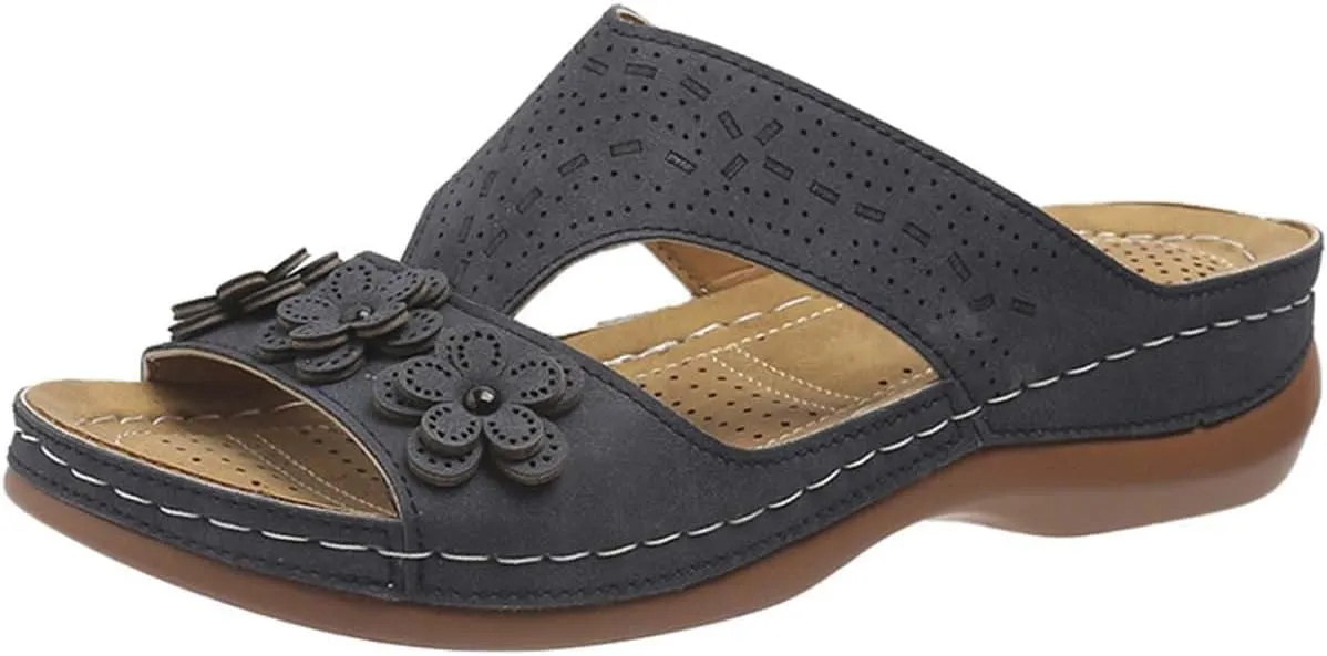 Slippers for Plantar Fasciitis for Women Orthopedic Flip Flops for Men with Arch Support Women Platform Sandals Ankle Strap Heels for Women Plantar Fasciitis Shoes Women Sandals Womens Strappy Heels