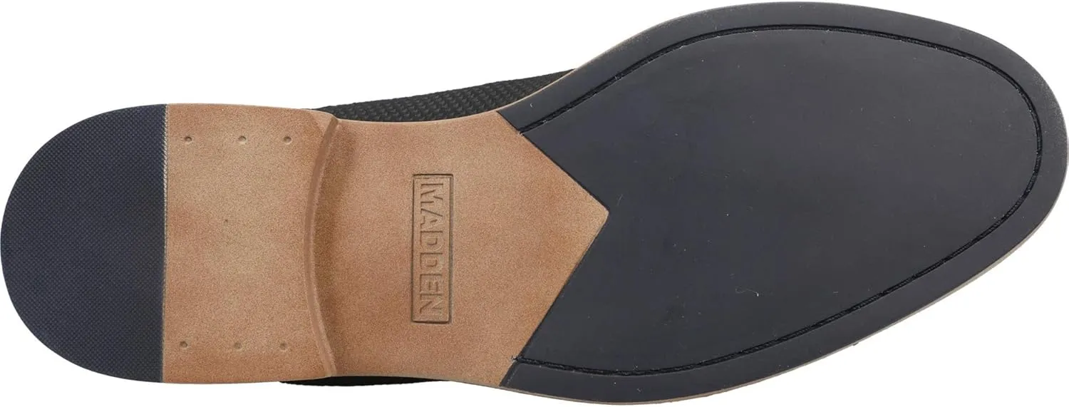 Steve Madden Graper Chukka Boots for Men - PU Upper, Tough Leather Finish with Lace-Up Closure, and TPR Outsole