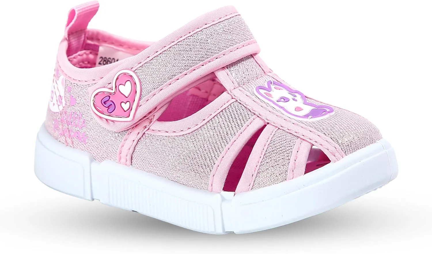 STOVEL'S Toddler Sandals for Boys & Girls - Lightweight Breathable Fabric, Closed-Toe with Hook & Loop Straps, Non-Slip Sole
