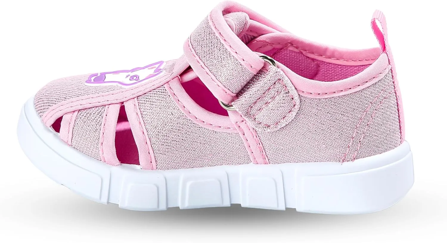 STOVEL'S Toddler Sandals for Boys & Girls - Lightweight Breathable Fabric, Closed-Toe with Hook & Loop Straps, Non-Slip Sole
