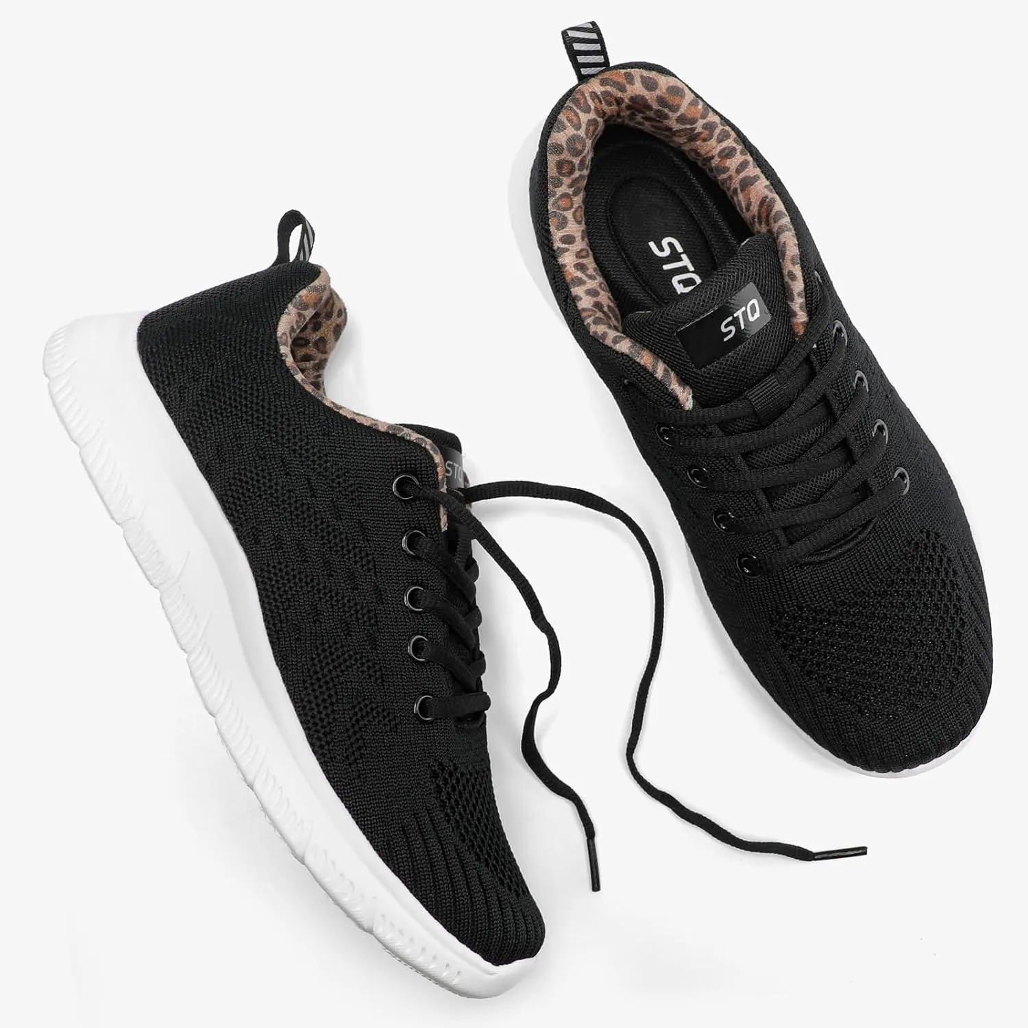 STQ Tennis Shoes Womens Lightweight Comfortable Walking Shoes Athletic Fashion Workout Gym Cross Training Sneakers