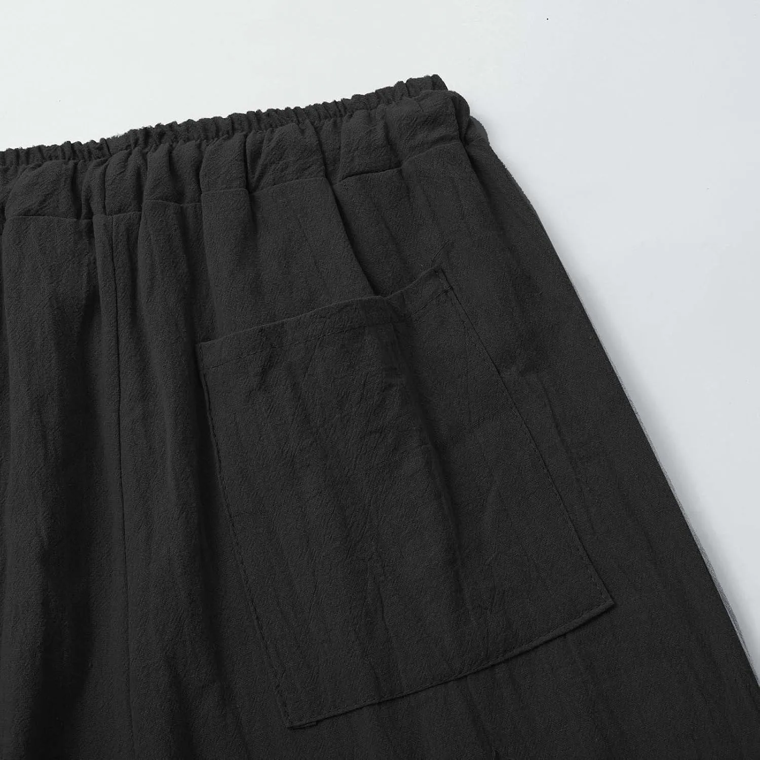 Tactical Pants for Men Quick Dry Cotton Linen Flex Beach Jogging Trousers Travel Hiking Summer Pants