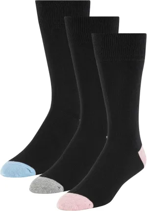 Ted Baker Men's 3 Pack Pattern Crew Dress Socks